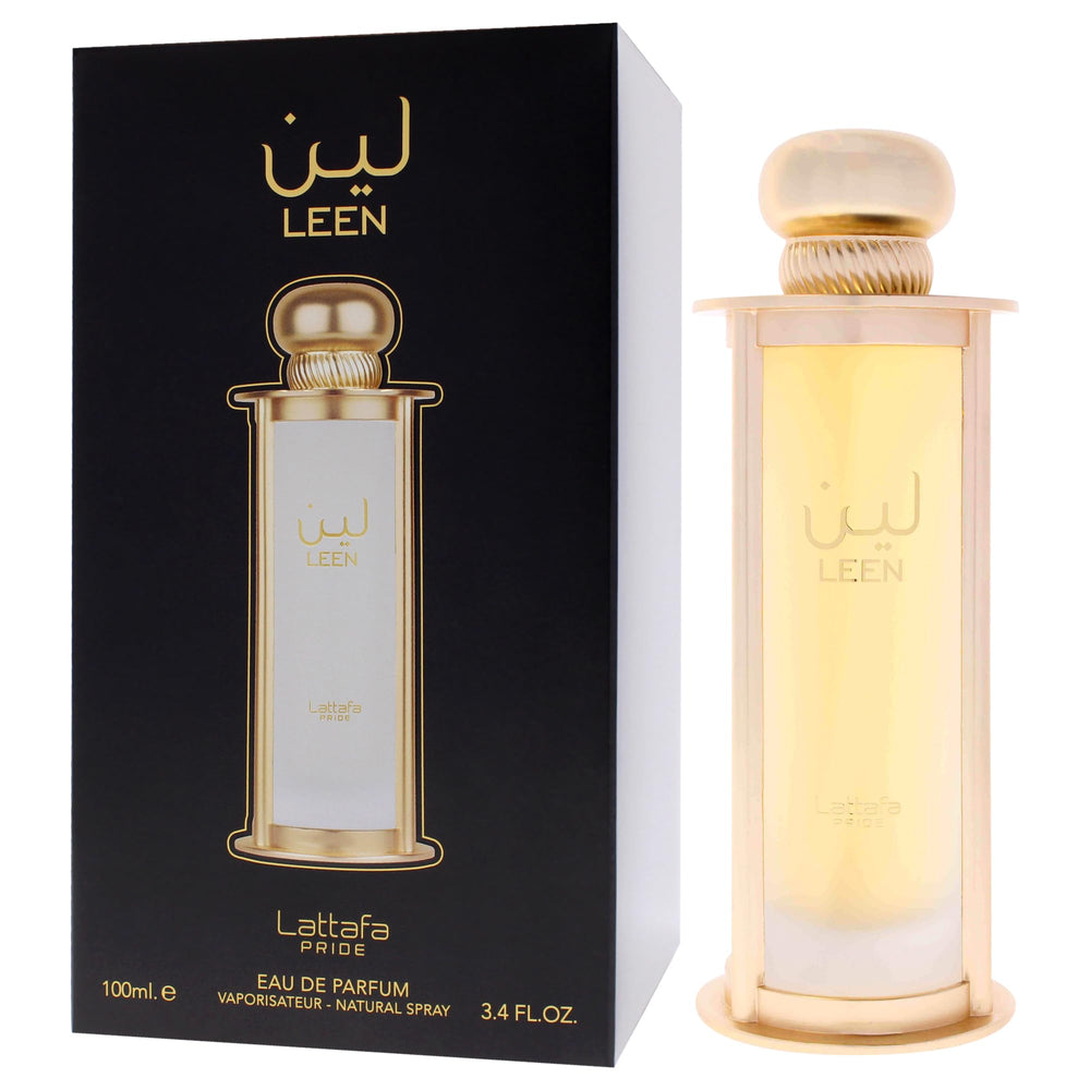 Lattafa Leen heart notes arrangement with mango and jasmine for floral richness