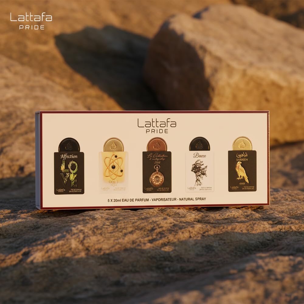 Lattafa spray applied to wrist demonstrating use and fragrance projection benefit