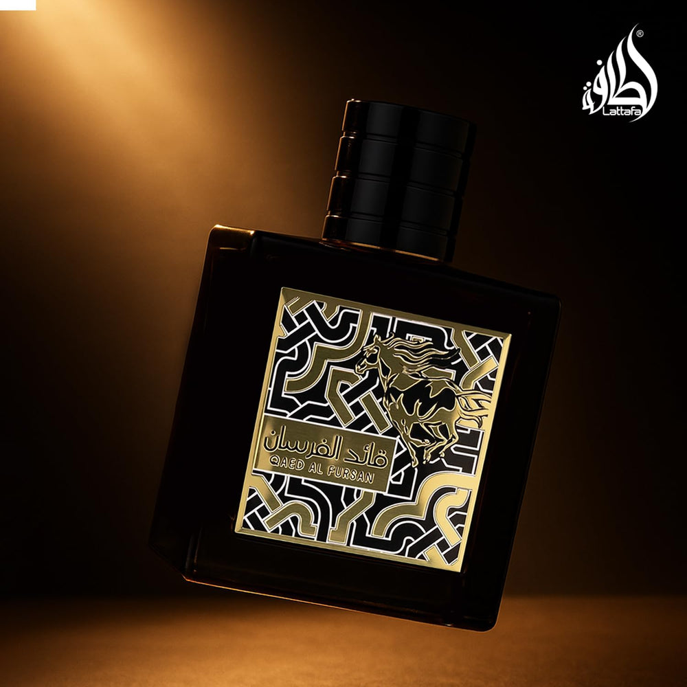 Golden liquid texture conveying Lattafa’s rich, long-lasting fragrance oils