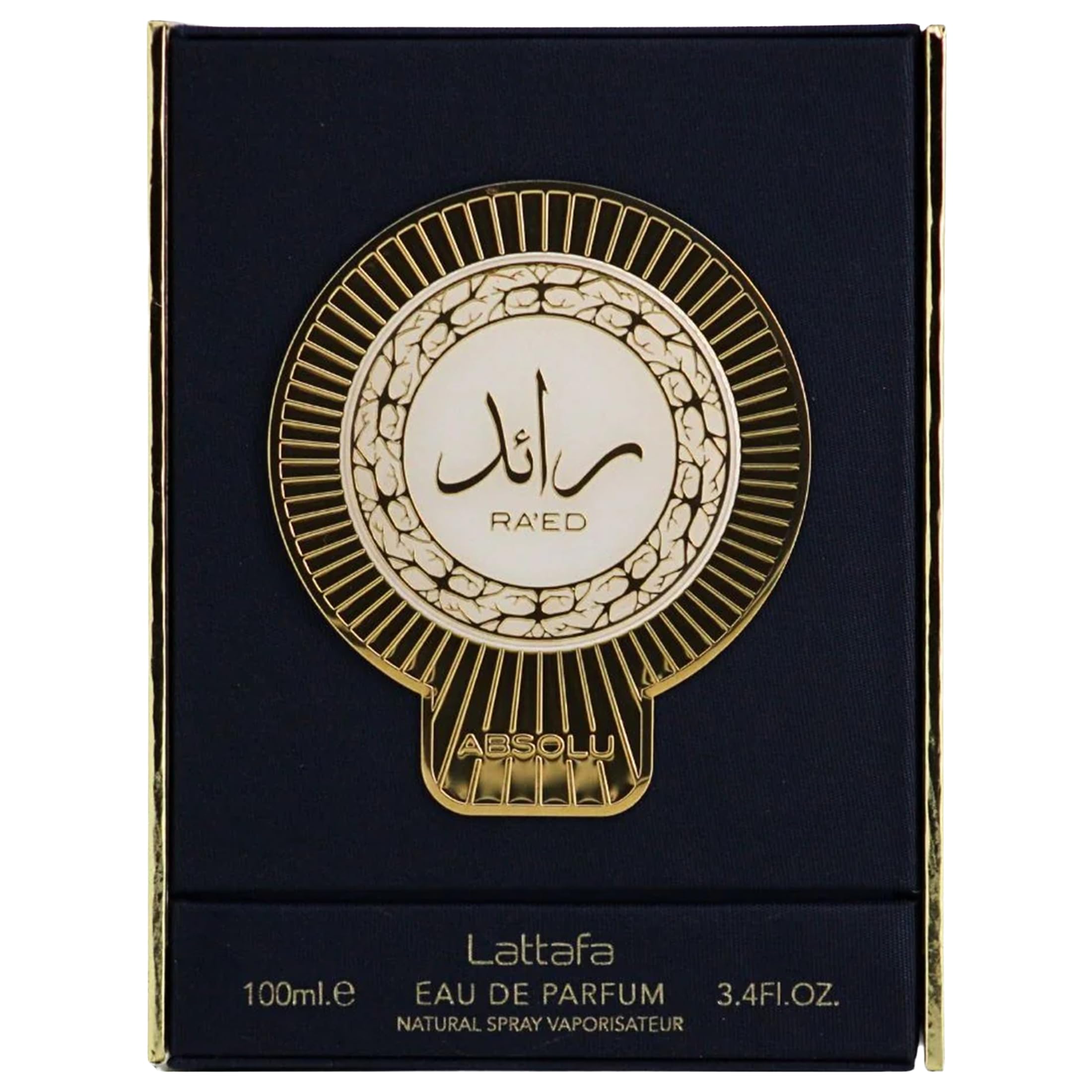 Lattafa Ra'ed Absolu close-up of vanilla and milk inspiration suggesting creamy depth