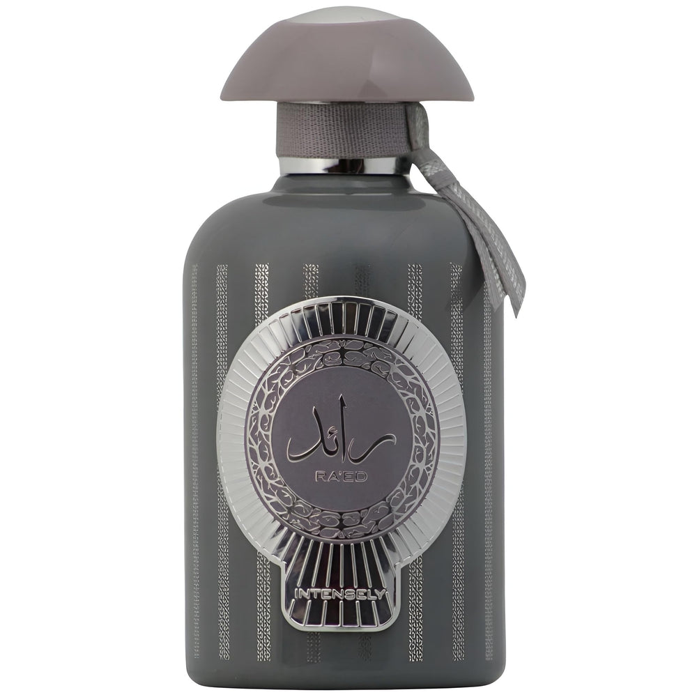 Lattafa front bottle view showing elegant design and easy gifting benefit