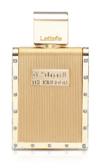 Lattafa The Kingdom front packaging showing bottle and box for confident presentation