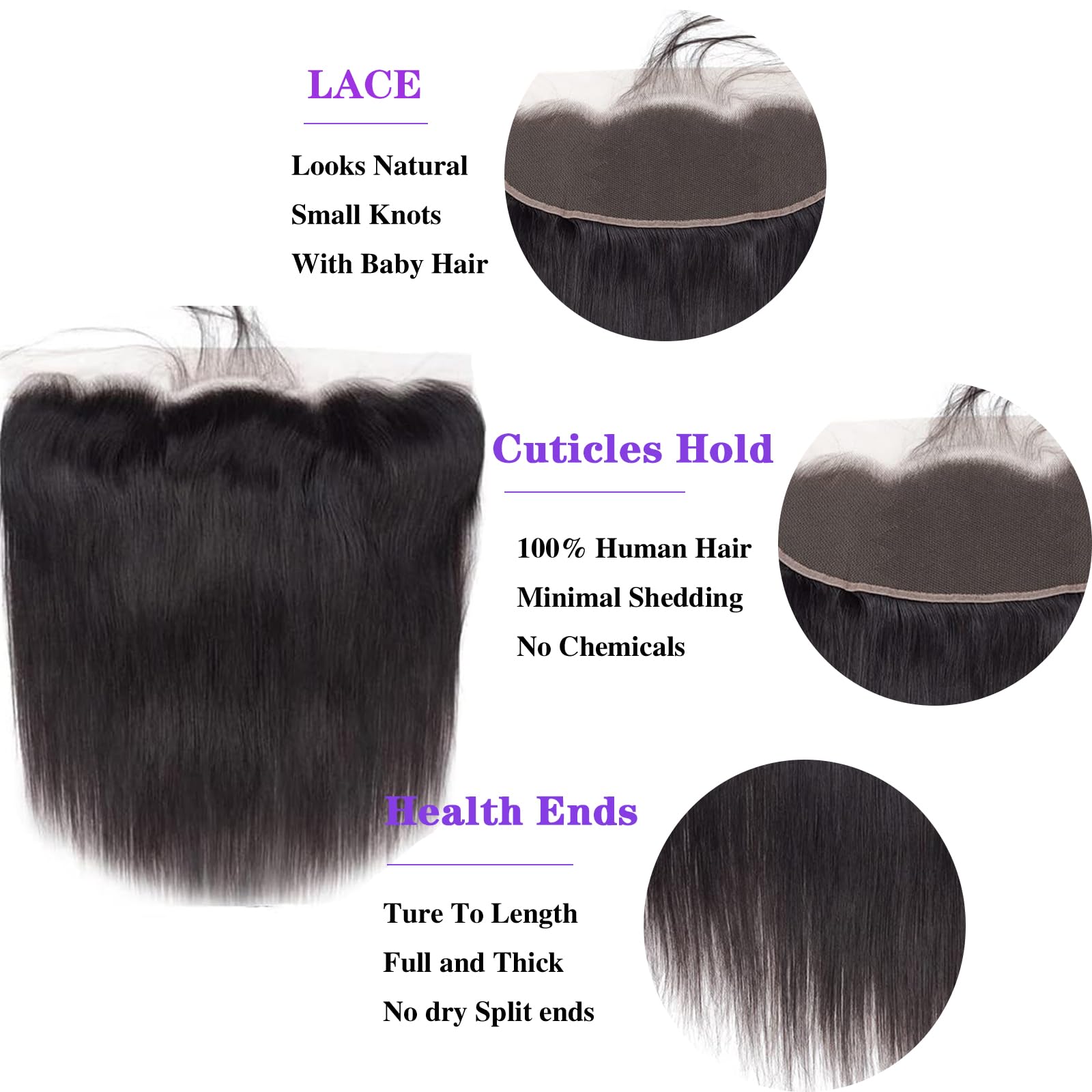 Lauberita pre-plucked hairline with baby hairs for instant naturalism benefit