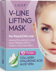 LAUER COSMETIC front packaging showing 10-count box for easy storage and selection