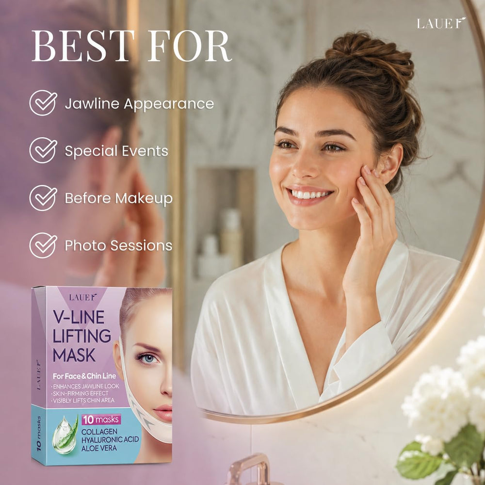 LAUER COSMETIC single foil pouch displayed to show hygienic, travel-ready packaging