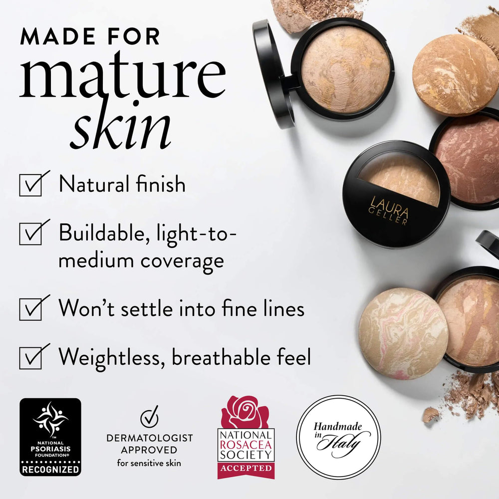 LAURA GELLER packaging label detail emphasizing product identity and ingredients