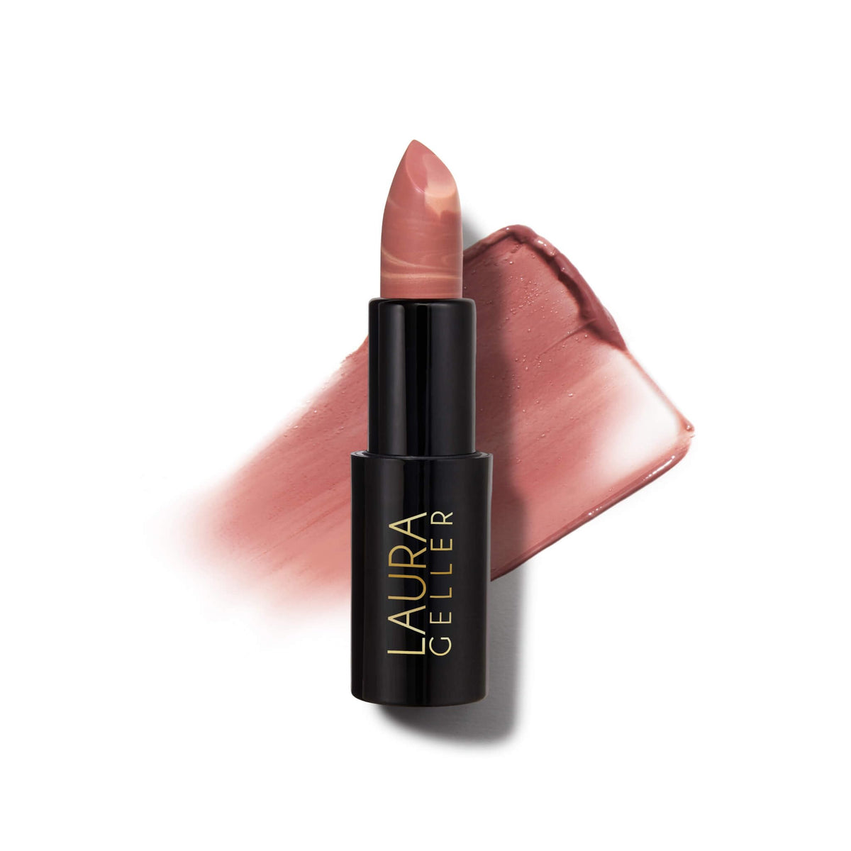 LAURA GELLER front packaging showing shade Al Fresco and benefit of buildable color