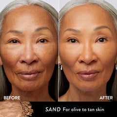 LAURA GELLER marbleized pigments visibly blending for color correction