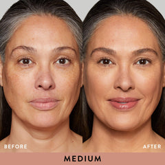 LAURA GELLER open pan swirl of baked pigments, shows blendable bronzed tones