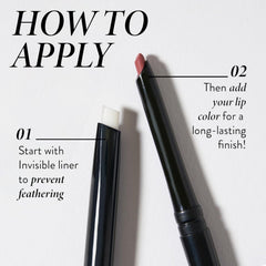LAURA GELLER close-up of pencil tip demonstrating precise application and control