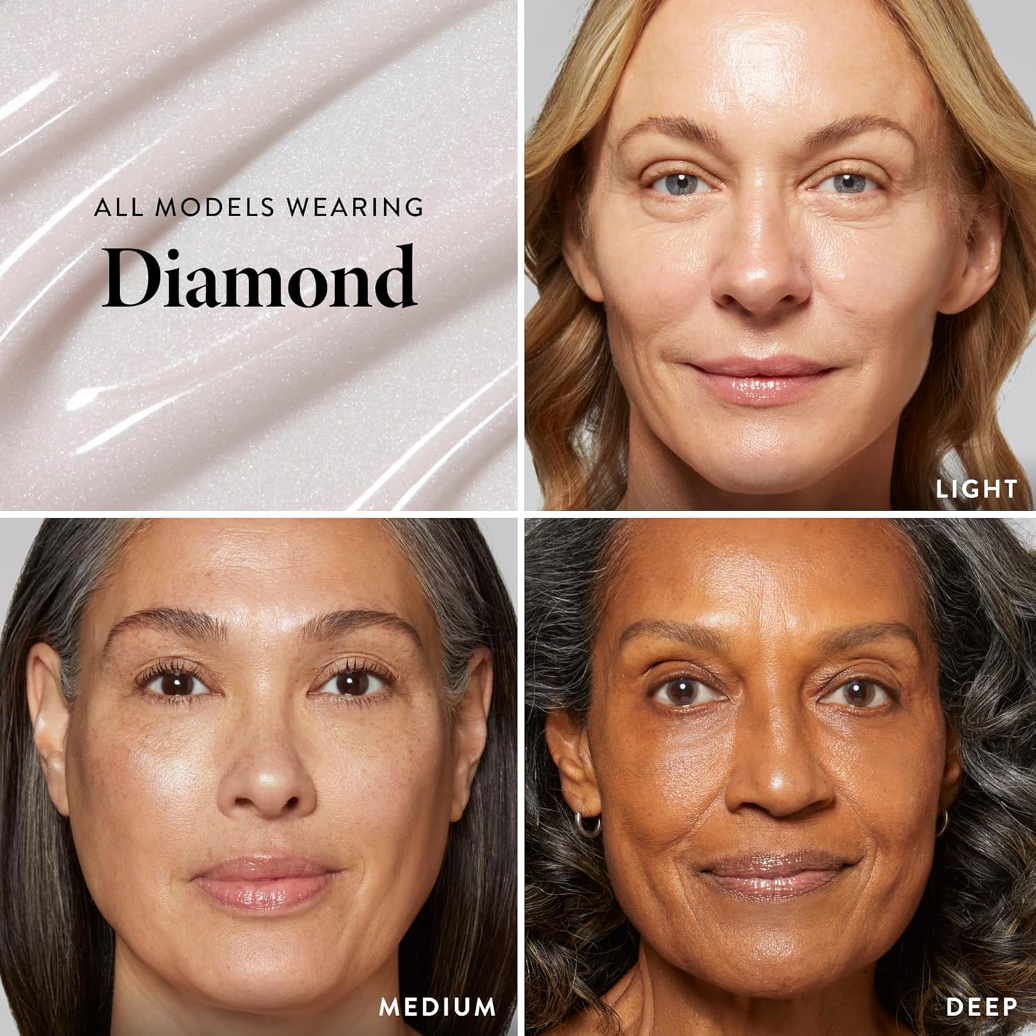 LAURA GELLER creamy luminous texture close-up showing blendable finish benefit