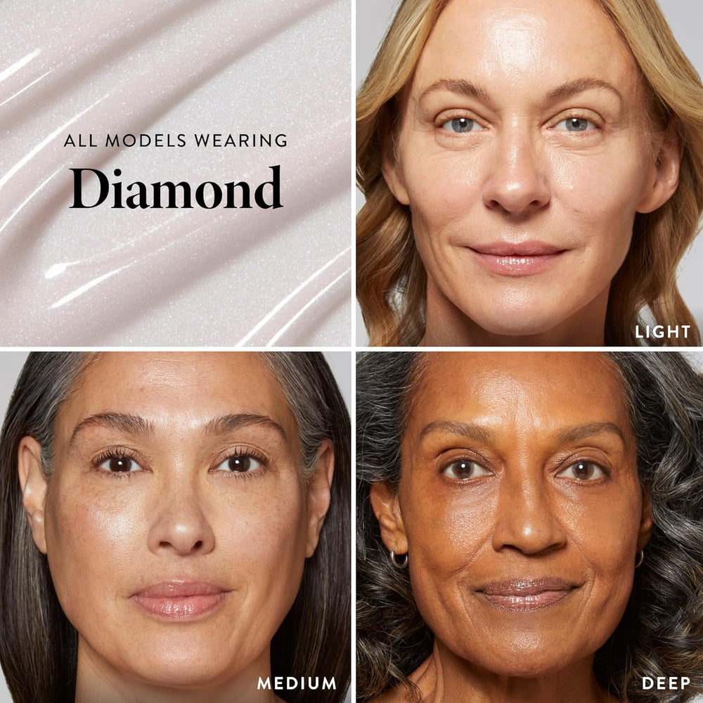 LAURA GELLER creamy luminous texture close-up showing blendable finish benefit