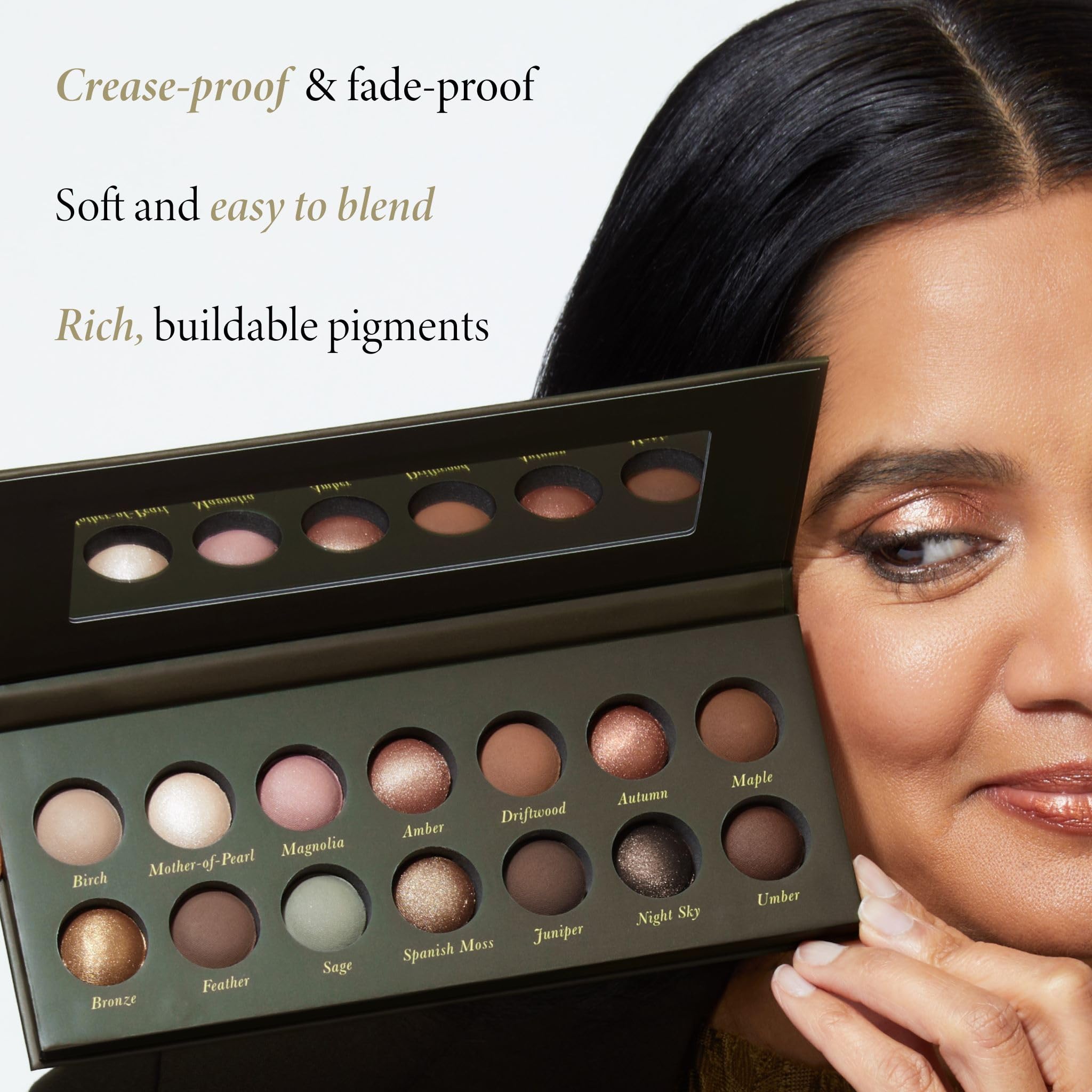 LAURA GELLER close-up of baked pan texture showing creamy blendability