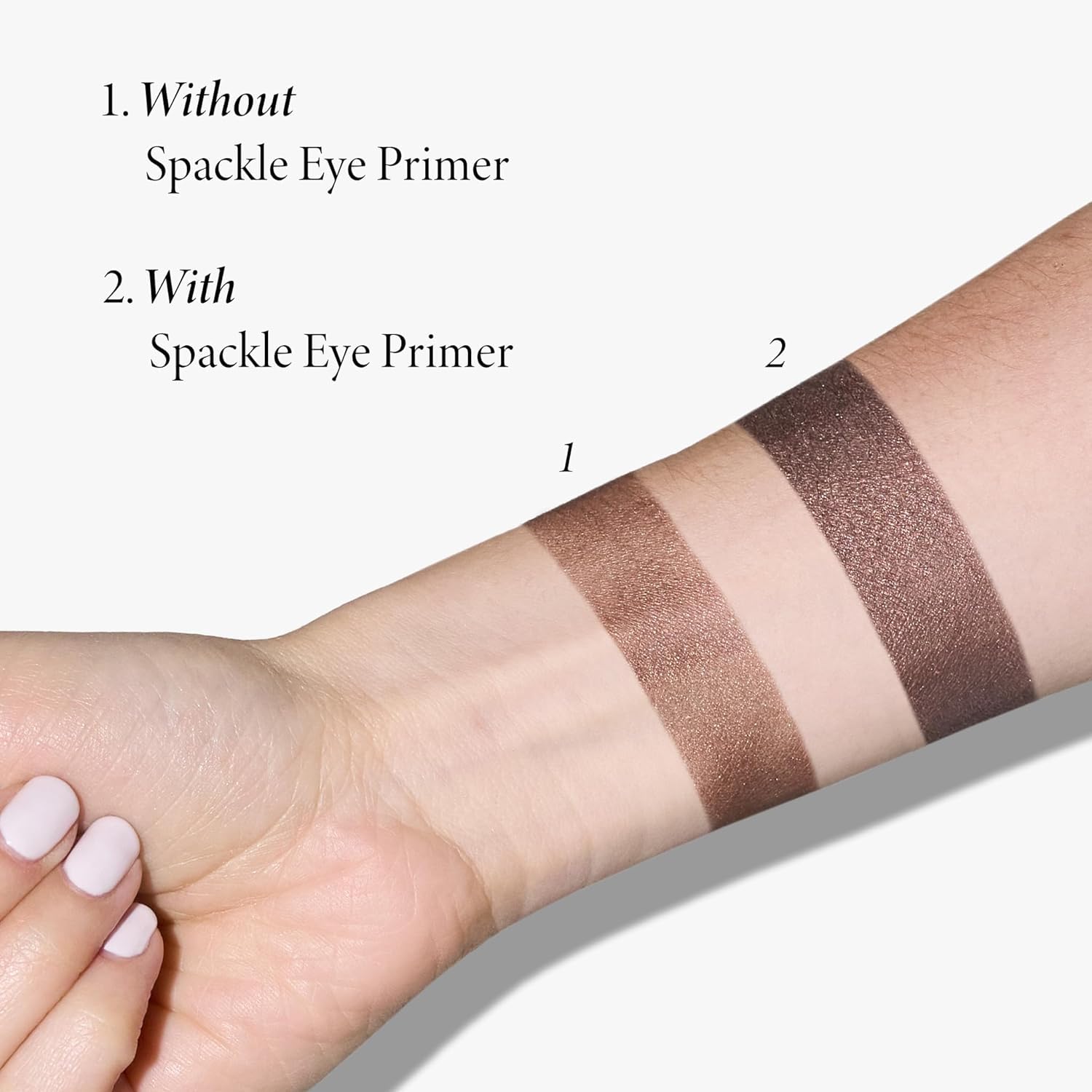LAURA GELLER close-up of primer texture illustrating smooth, line-diffusing finish