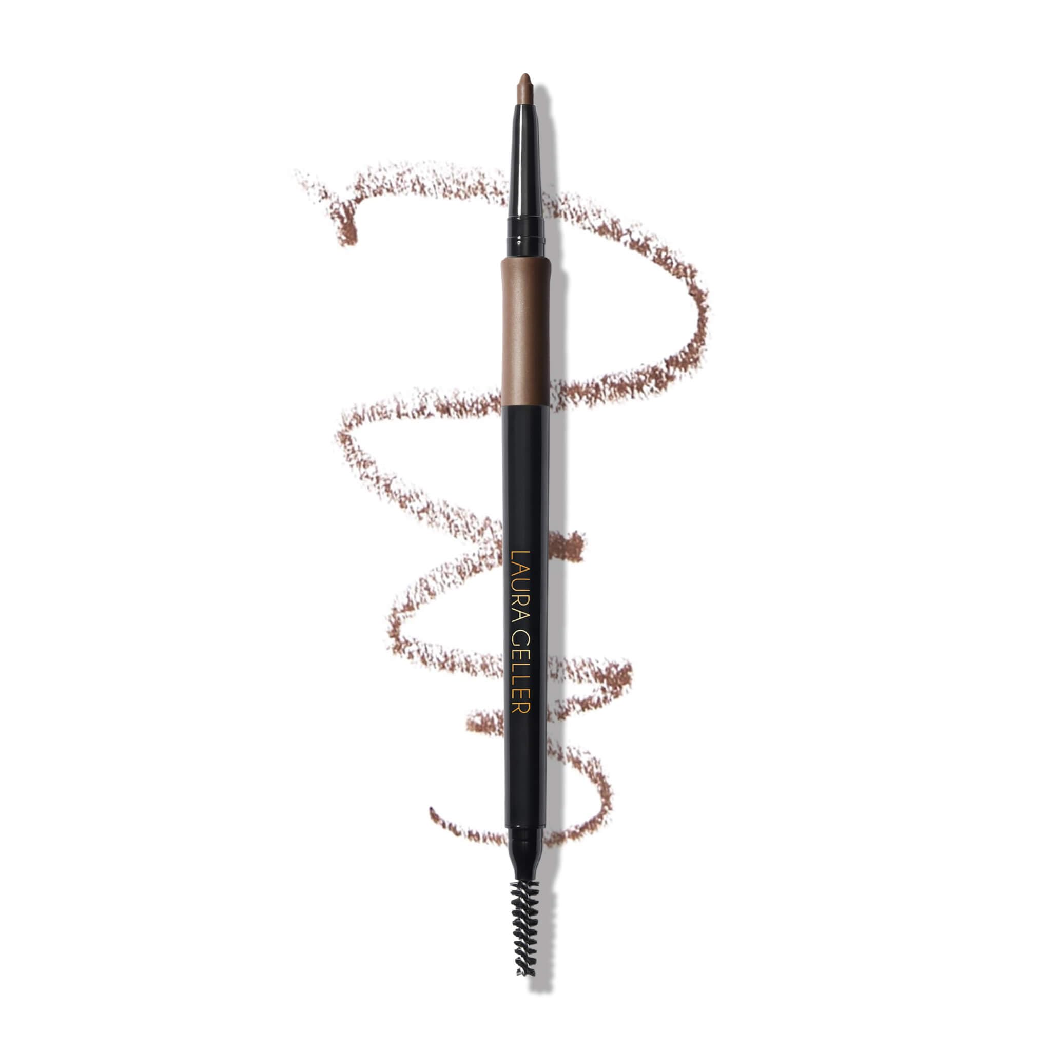 LAURA GELLER product front view showing pencil and shade for easy identification