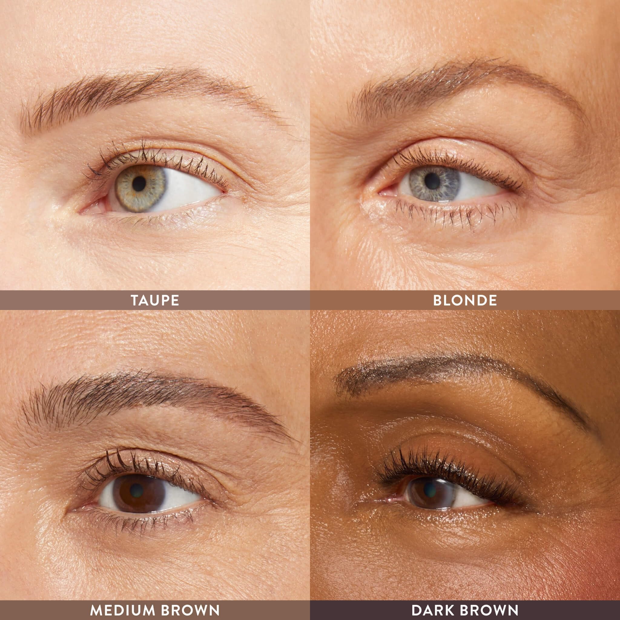 LAURA GELLER brow pencil in use applying fine strokes for instant shaping