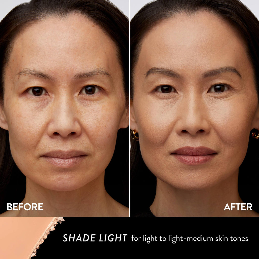 LAURA GELLER open cap revealing creamy stick texture for smooth application benefit