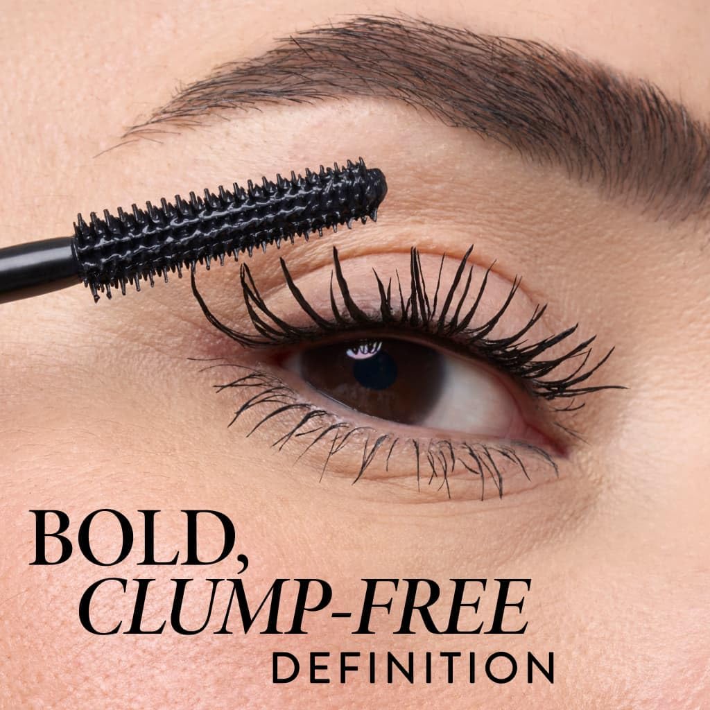 LAURA GELLER NEW YORK before and after lashes showing visible volume benefit