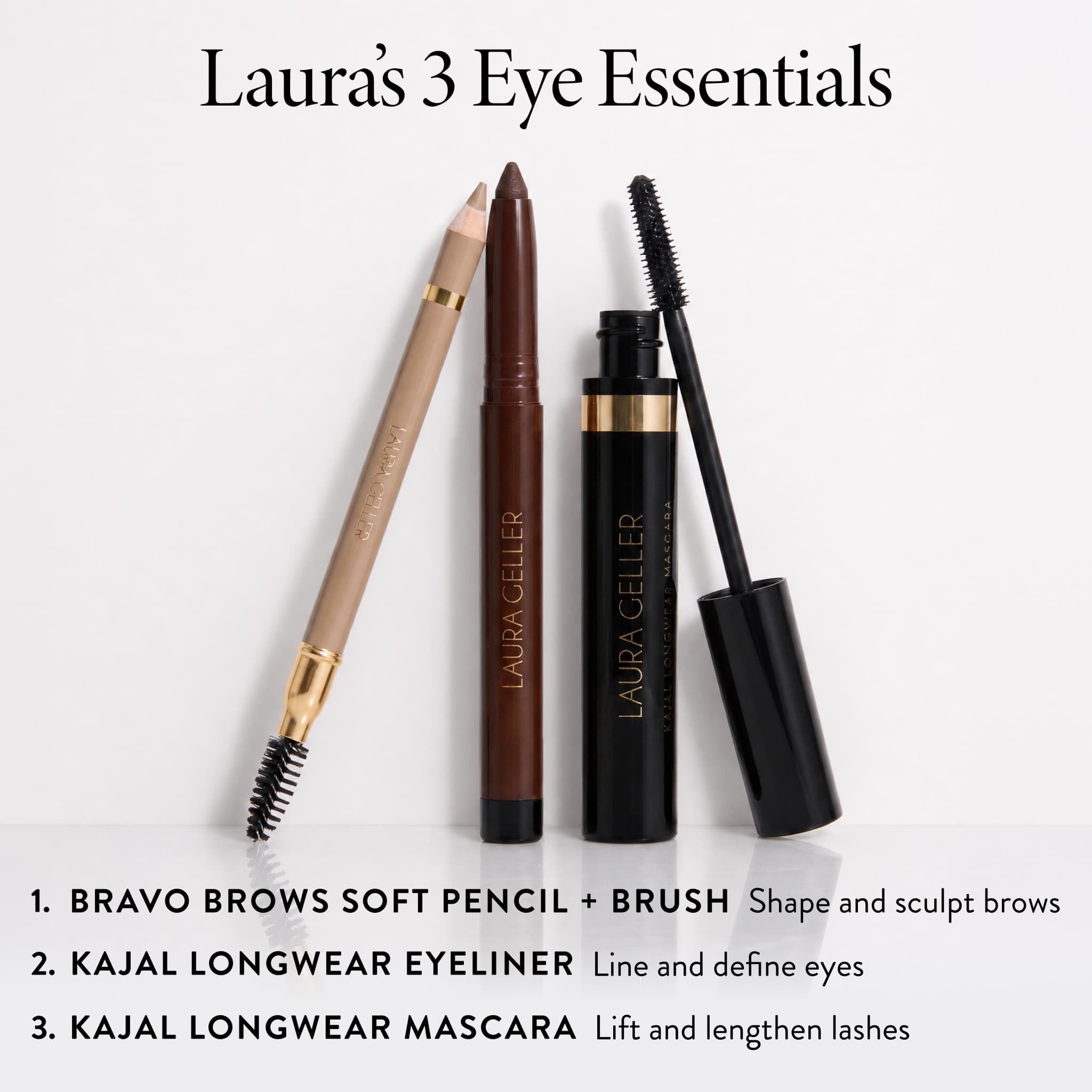 LAURA GELLER NEW YORK packaging label clear shot for ingredient and shade info
