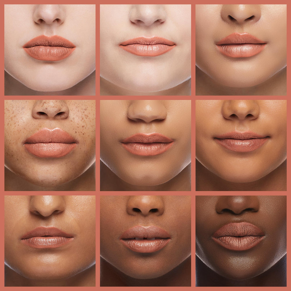 LAURA GELLER lip liner defining cupid's bow for sharper, more symmetrical lip shape