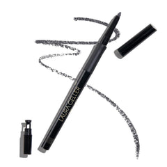 LAURA GELLER front view of Smoky Night gel pencil shows sleek product and benefit of easy control