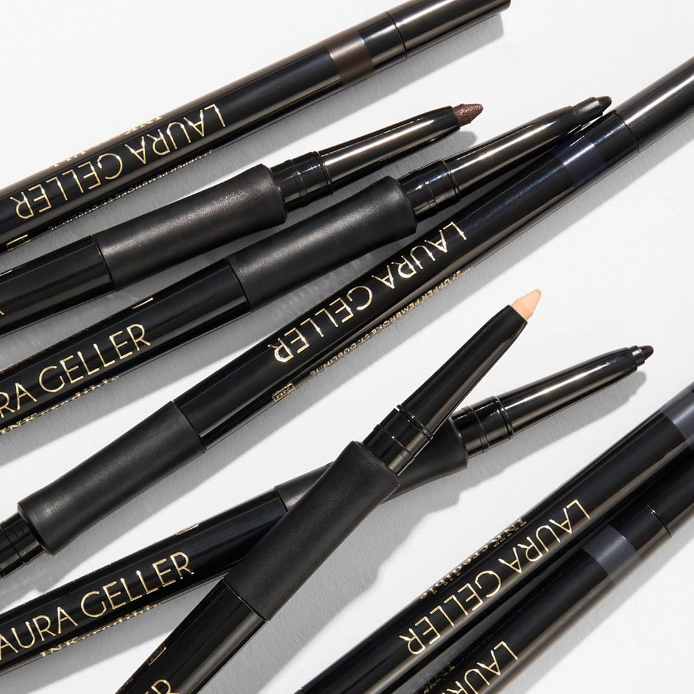 LAURA GELLER finished smoky eye look illustrating depth and blended definition benefit
