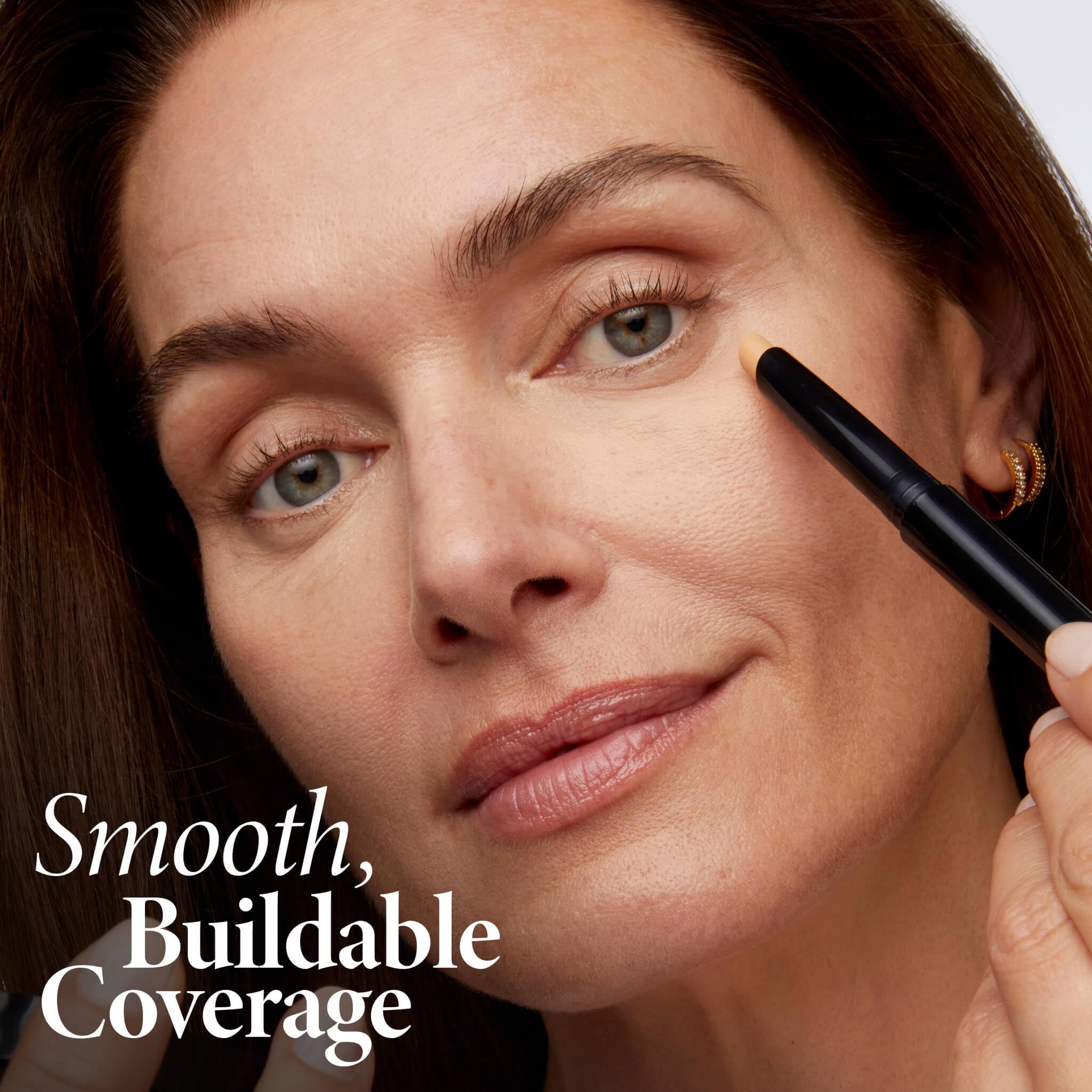 LAURA GELLER NEW YORK close-up of stick tip demonstrating smooth application