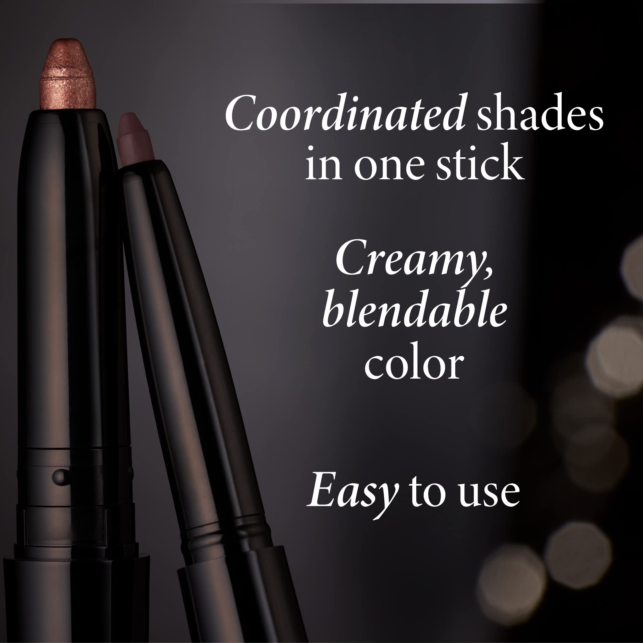 LAURA GELLER open dual-ended stick showing bronze shadow and copper liner