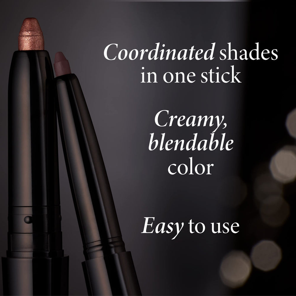 LAURA GELLER open dual-ended stick showing bronze shadow and copper liner