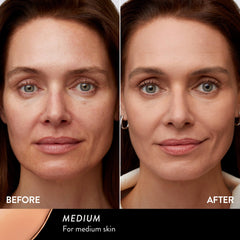 LAURA GELLER NEW YORK close-up mousse texture highlighting airy blendability