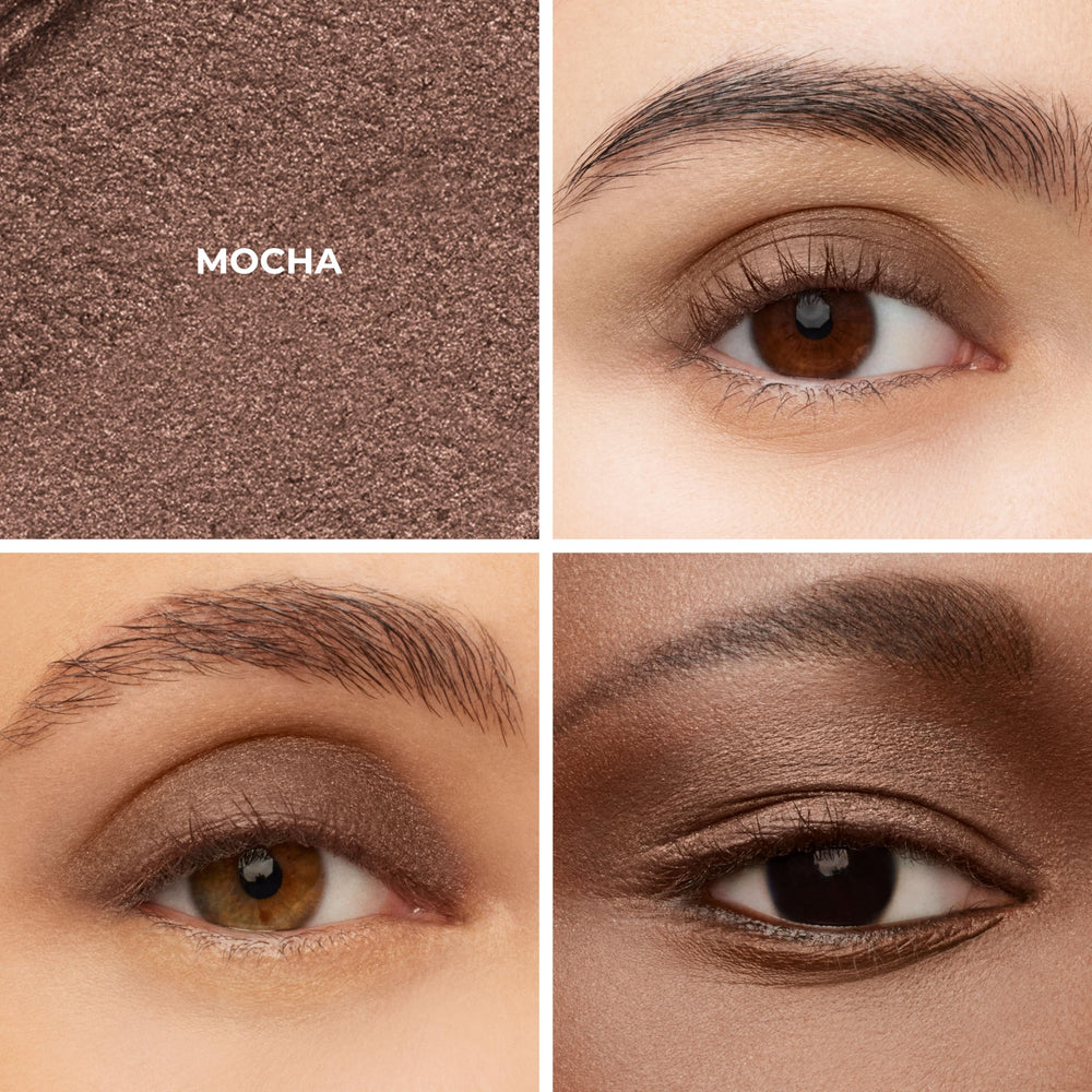 Laura Mercier stick with cap removed revealing the mocha tip for precise application