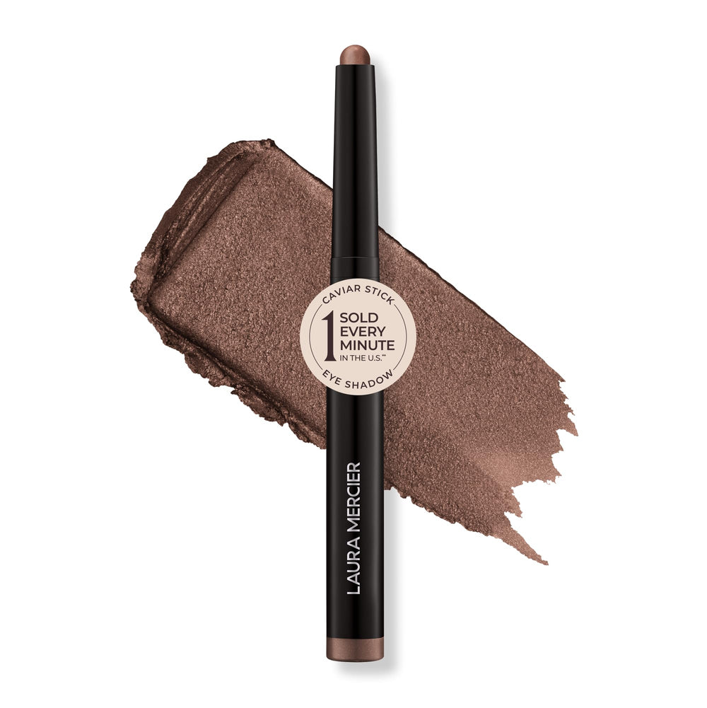 Laura Mercier front packaging showing the stick and branding for easy identification