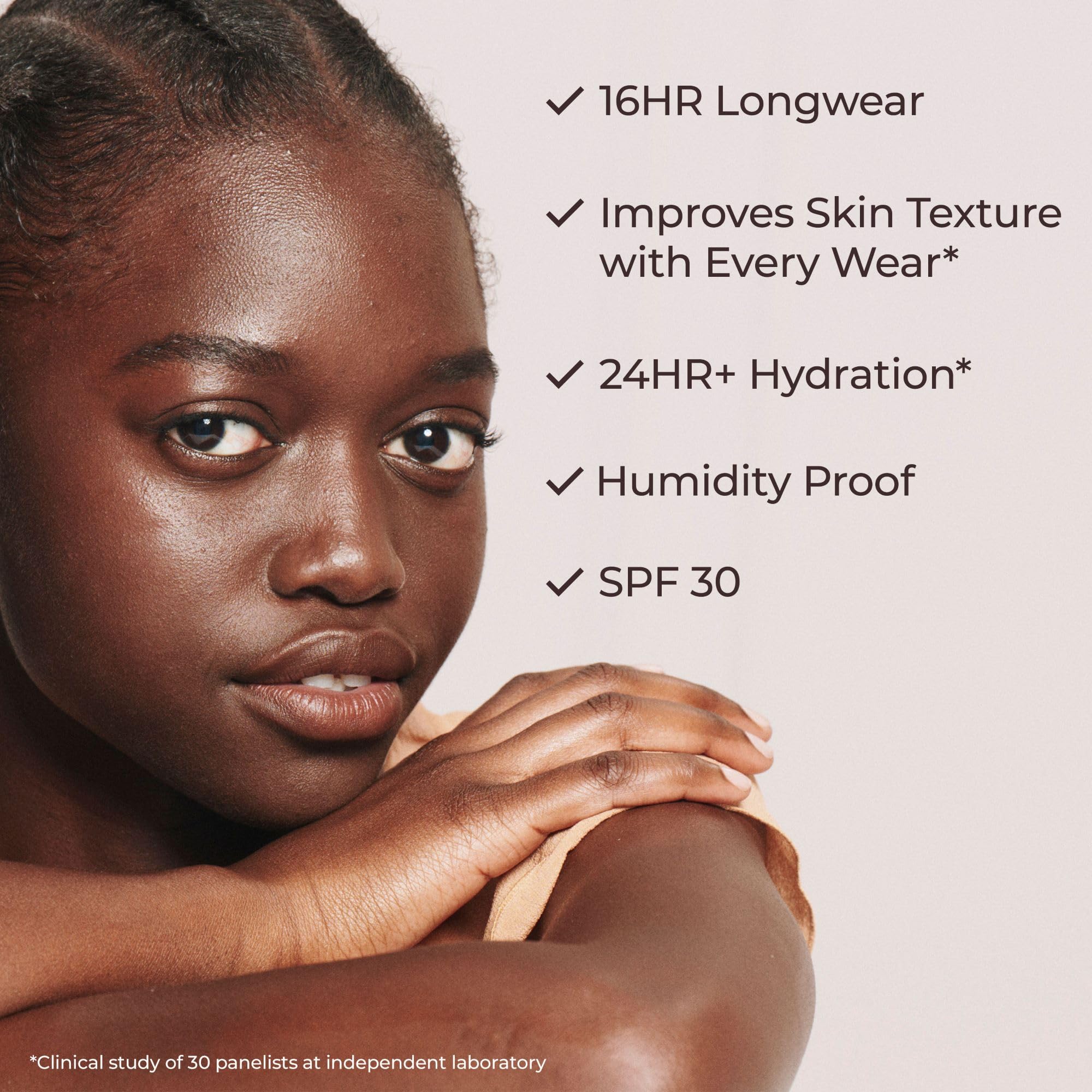 Laura Mercier used in a bathroom routine portraying simple morning application benefit