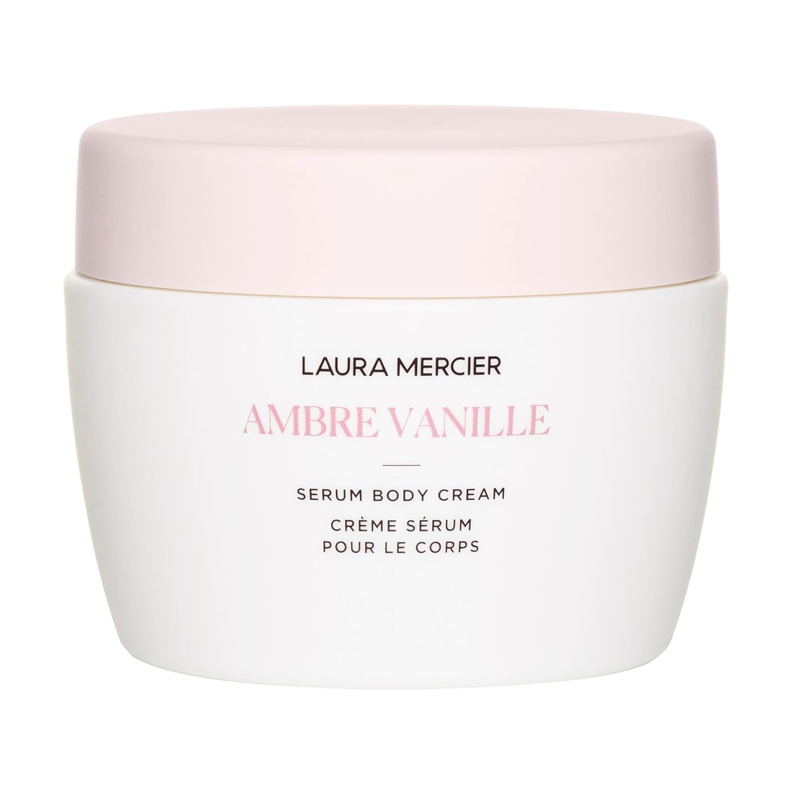 Laura Mercier front jar showing label and packaging benefit moisturizing