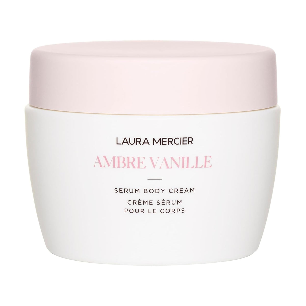 Laura Mercier front jar showing label and packaging benefit moisturizing