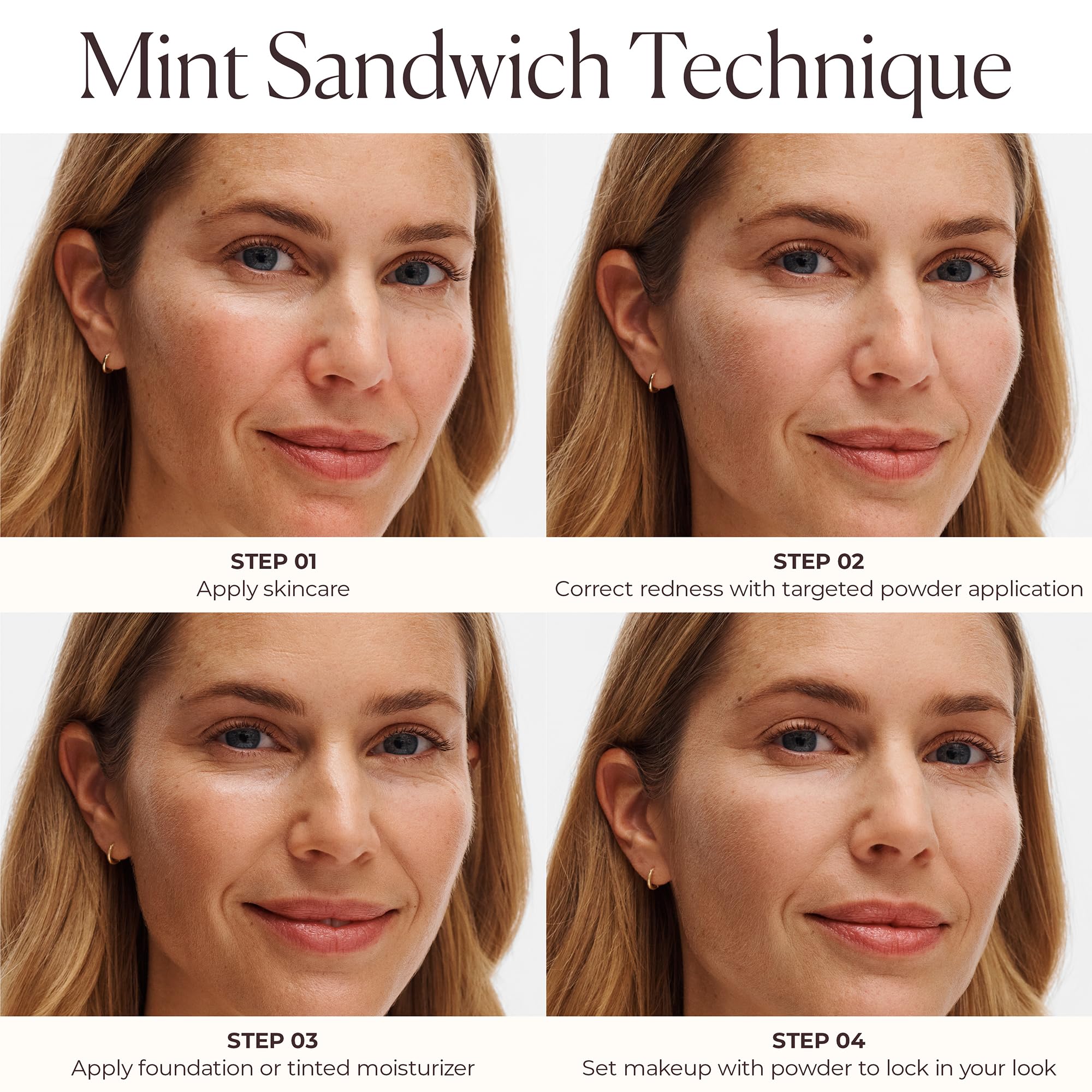 Laura Mercier label and ingredient list emphasizing fragrance-free formula