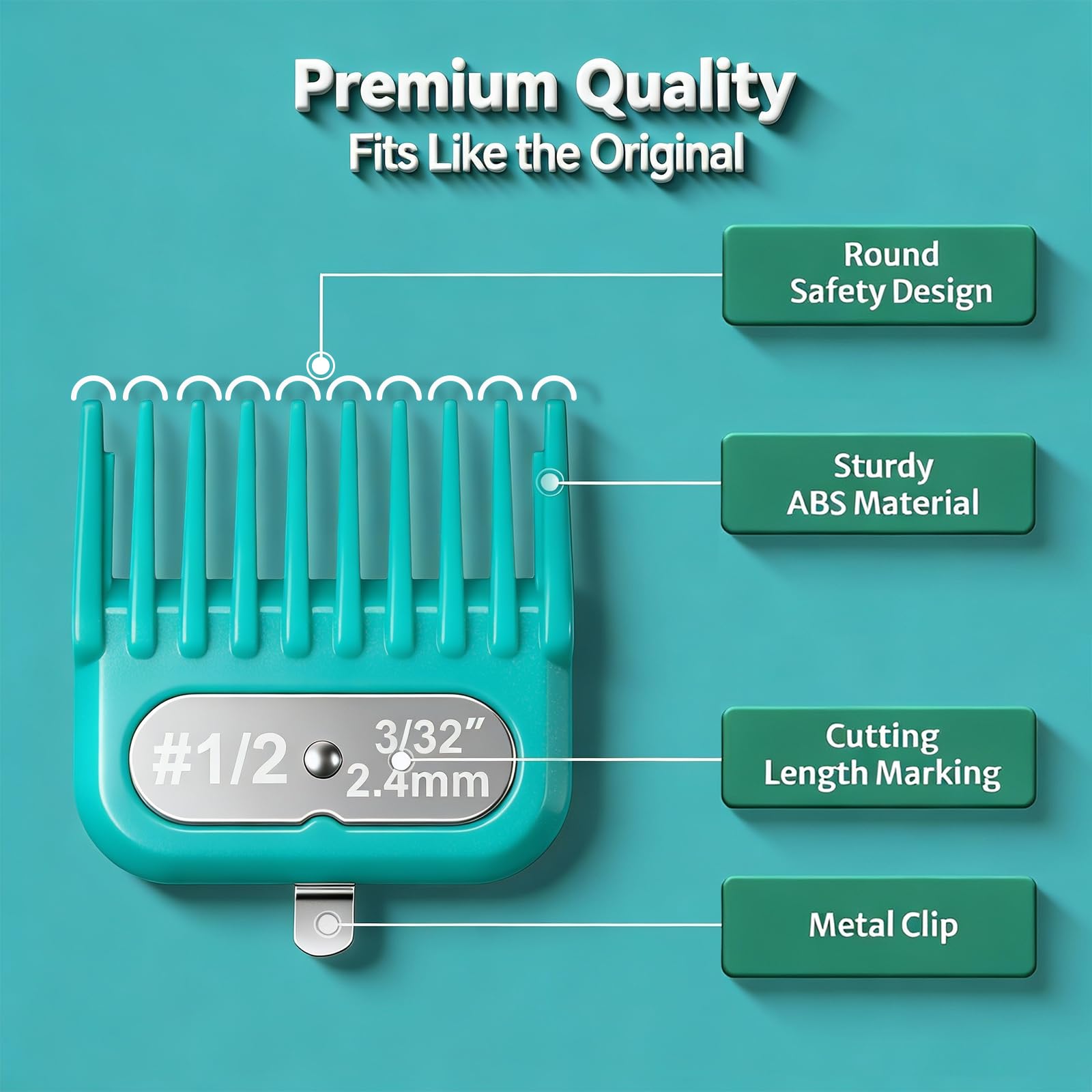 LAVEST close detail of color coding aiding fast identification benefit