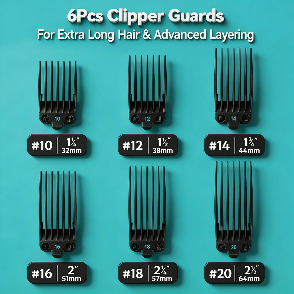 LAVEST guard snapped onto clipper demonstrating secure attachment benefit