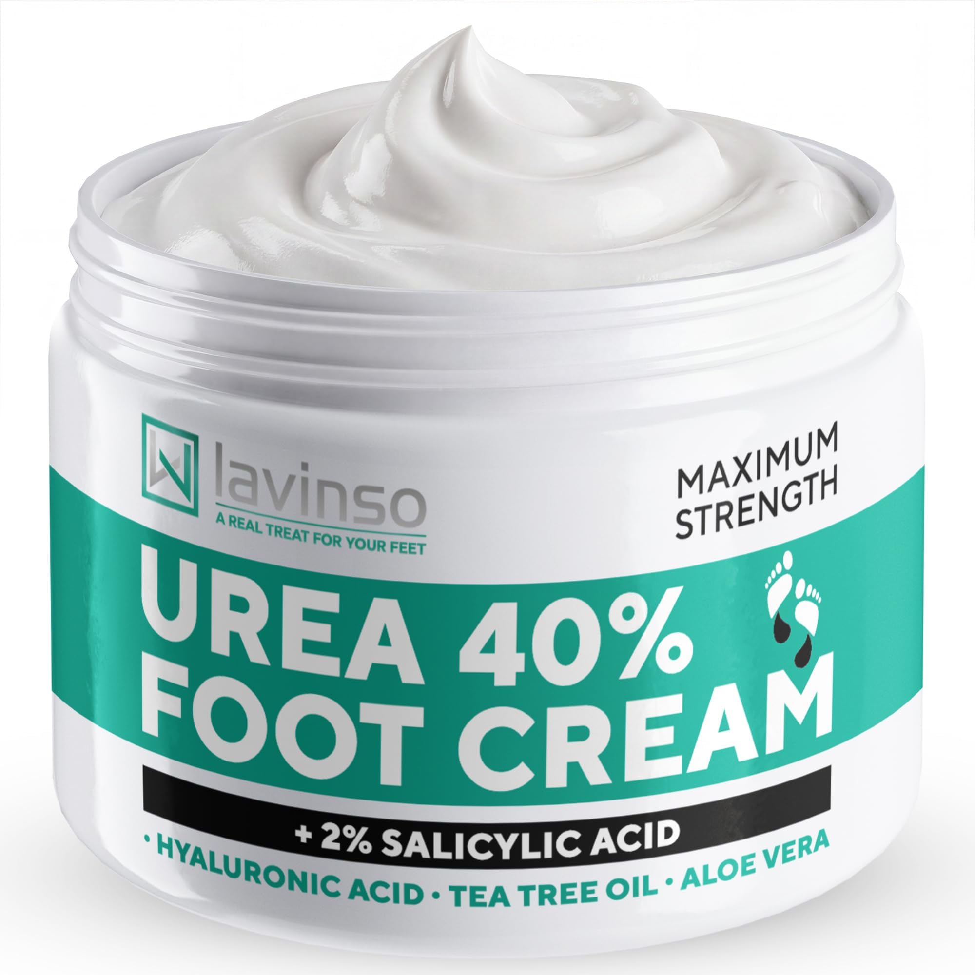 Lavinso front packaging showing product and benefits