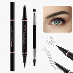 LAVONE pen close-up of microblading tips for precise natural hairlike strokes