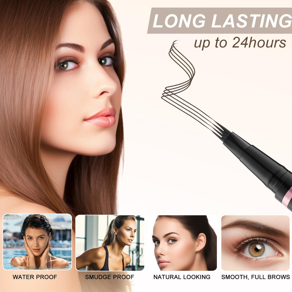 LAVONE liquid eyeliner fine tip for ultra-precise lines and smudge resistance