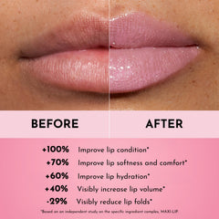 LAWLESS Daisy Girl on model in daylight demonstrating instant plumping and shine benefit