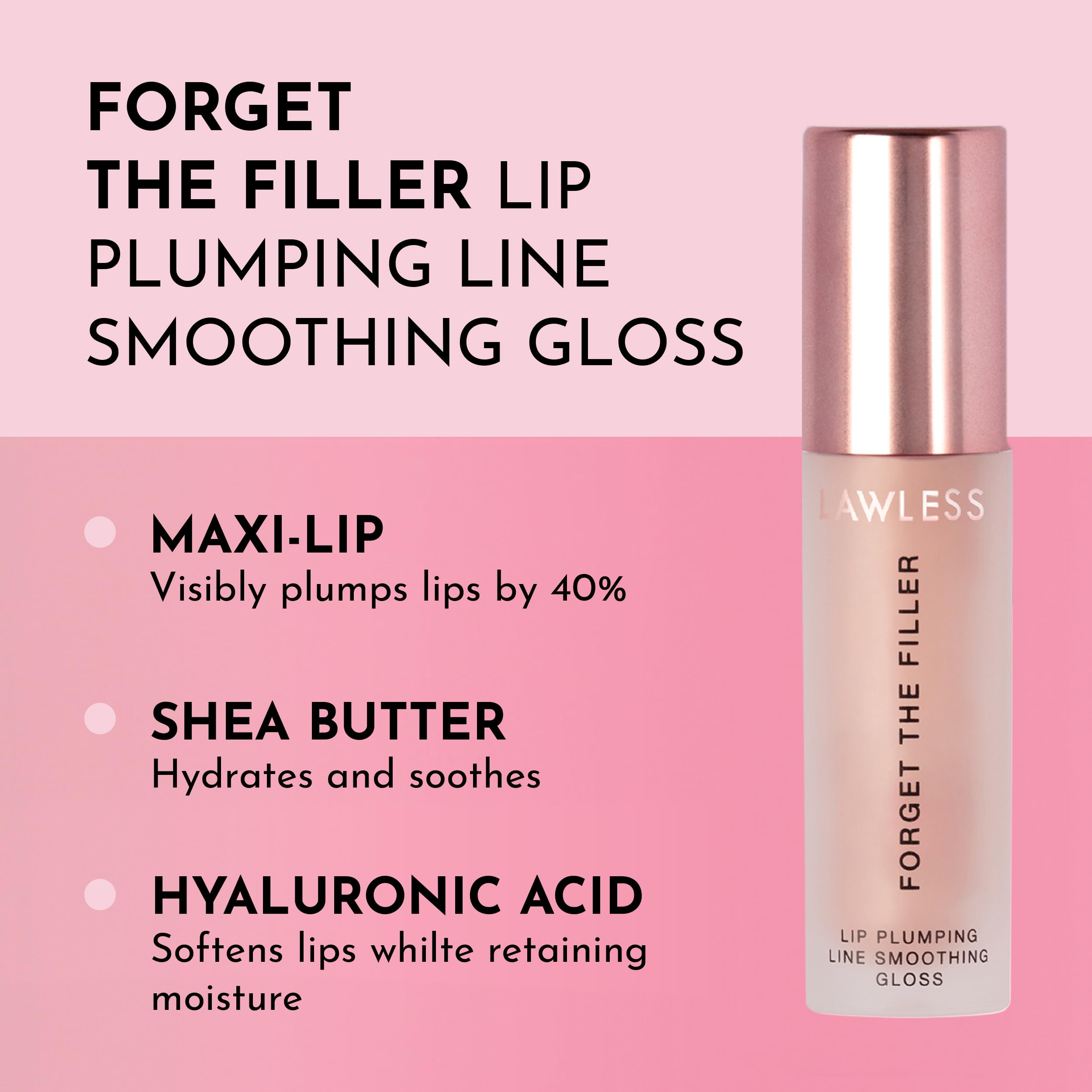 Lawless applicator closeup demonstrating soft plush tip for even, comfortable application