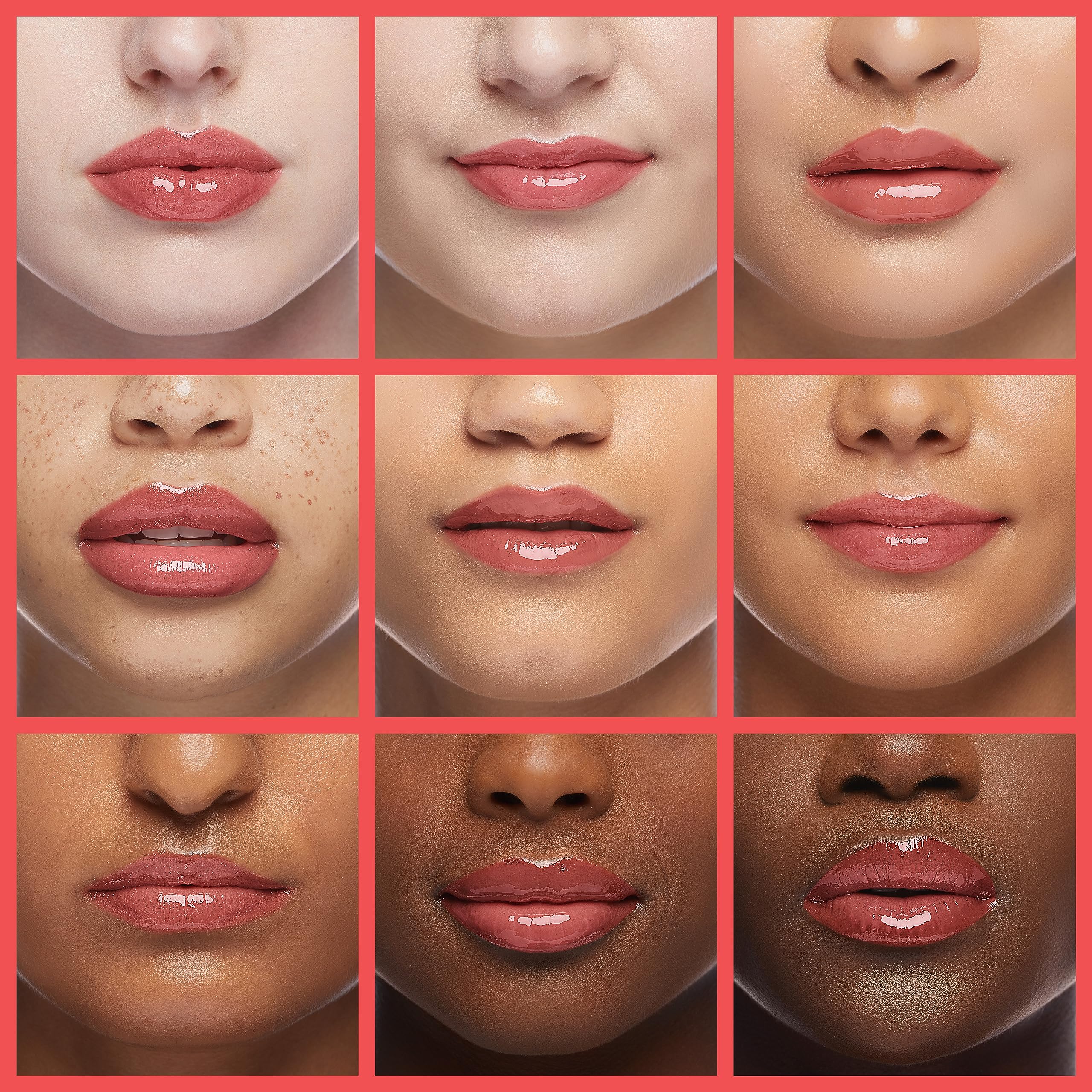 Lawless gloss on model in lifestyle setting highlighting visible volume and radiant lips
