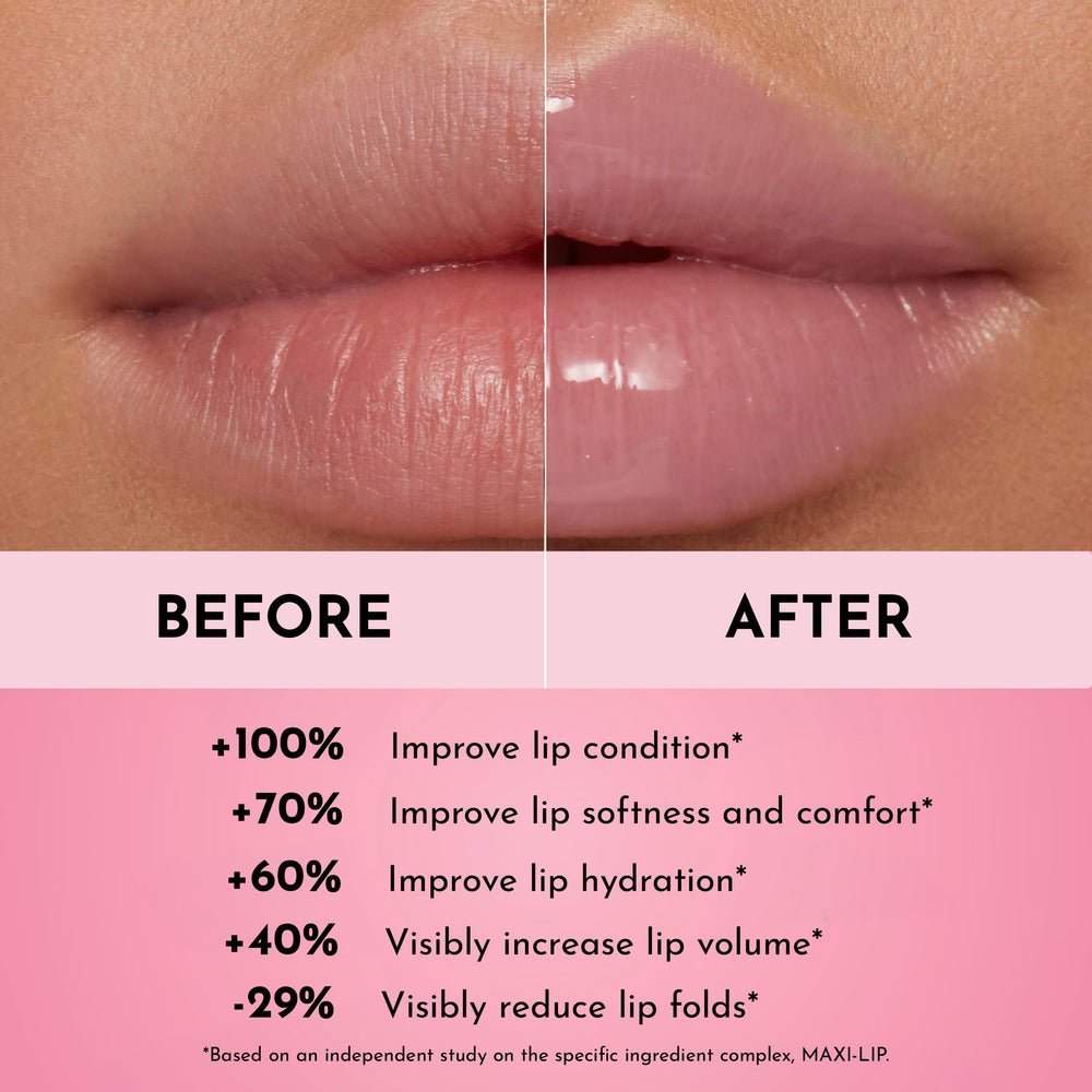 LAWLESS glossy texture droplet to show rich hydration and reflective high-shine finish