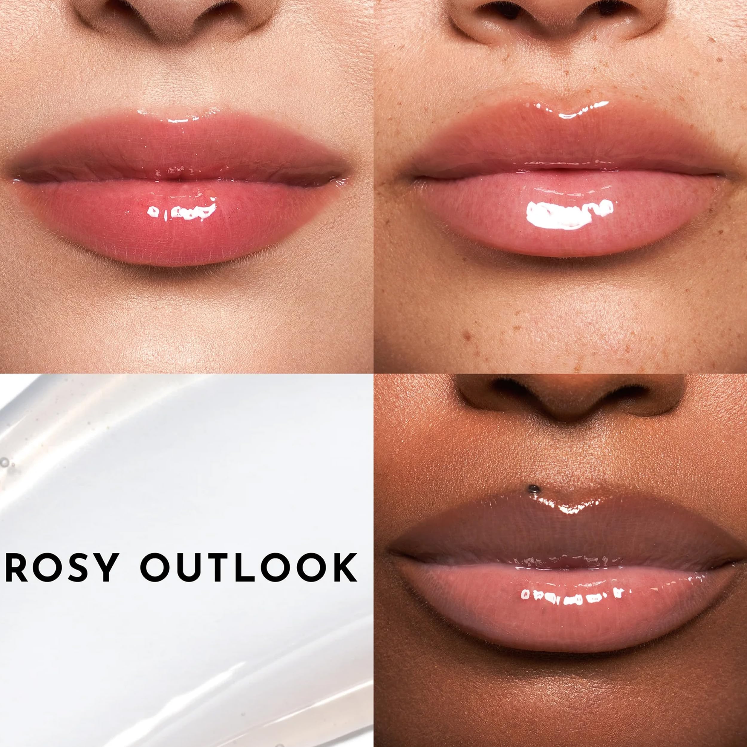 LAWLESS lifestyle image of woman wearing gloss showing natural confidence and shine benefit