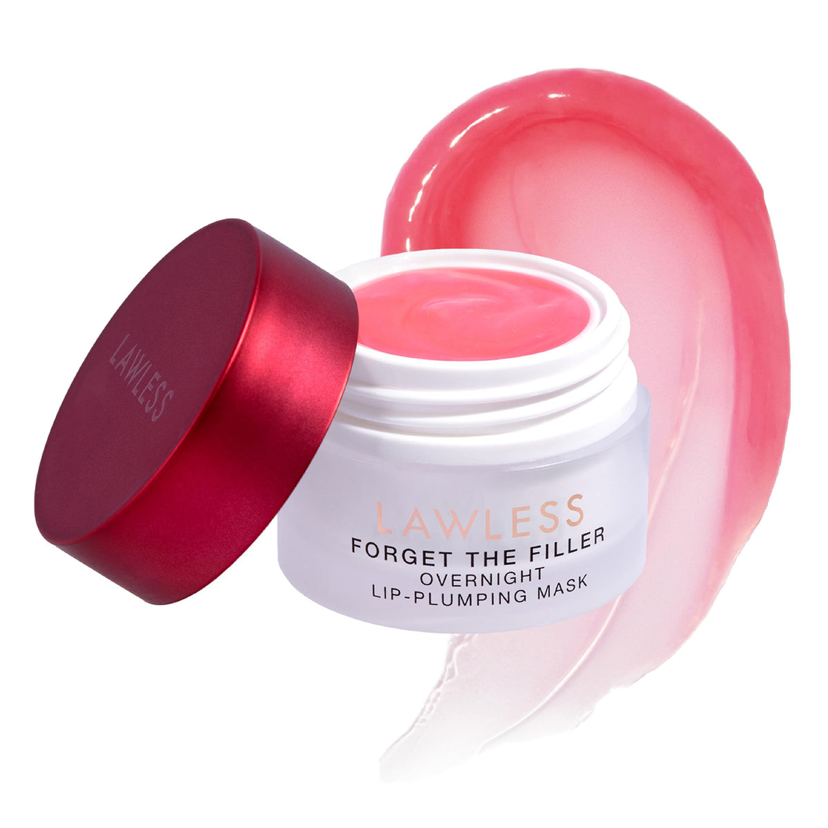 LAWLESS jar front view showing product packaging and premium finish