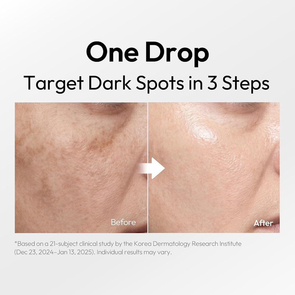LAYERLAB dropper dispensing serum highlighting precision and control