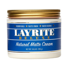 Layrite tub front view showing label and product identity for easy selection