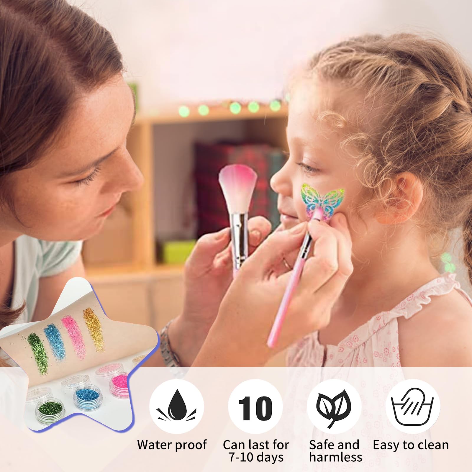 LCDGTJ brushes and glues arranged to show precise application benefits
